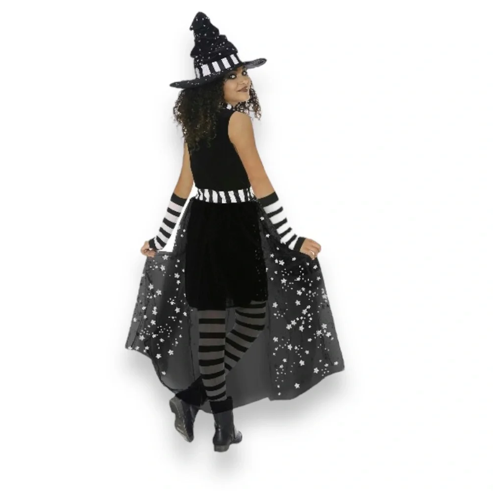 Halloween Girls Celestial Witch Costume, by Way to Celebrate Size XL